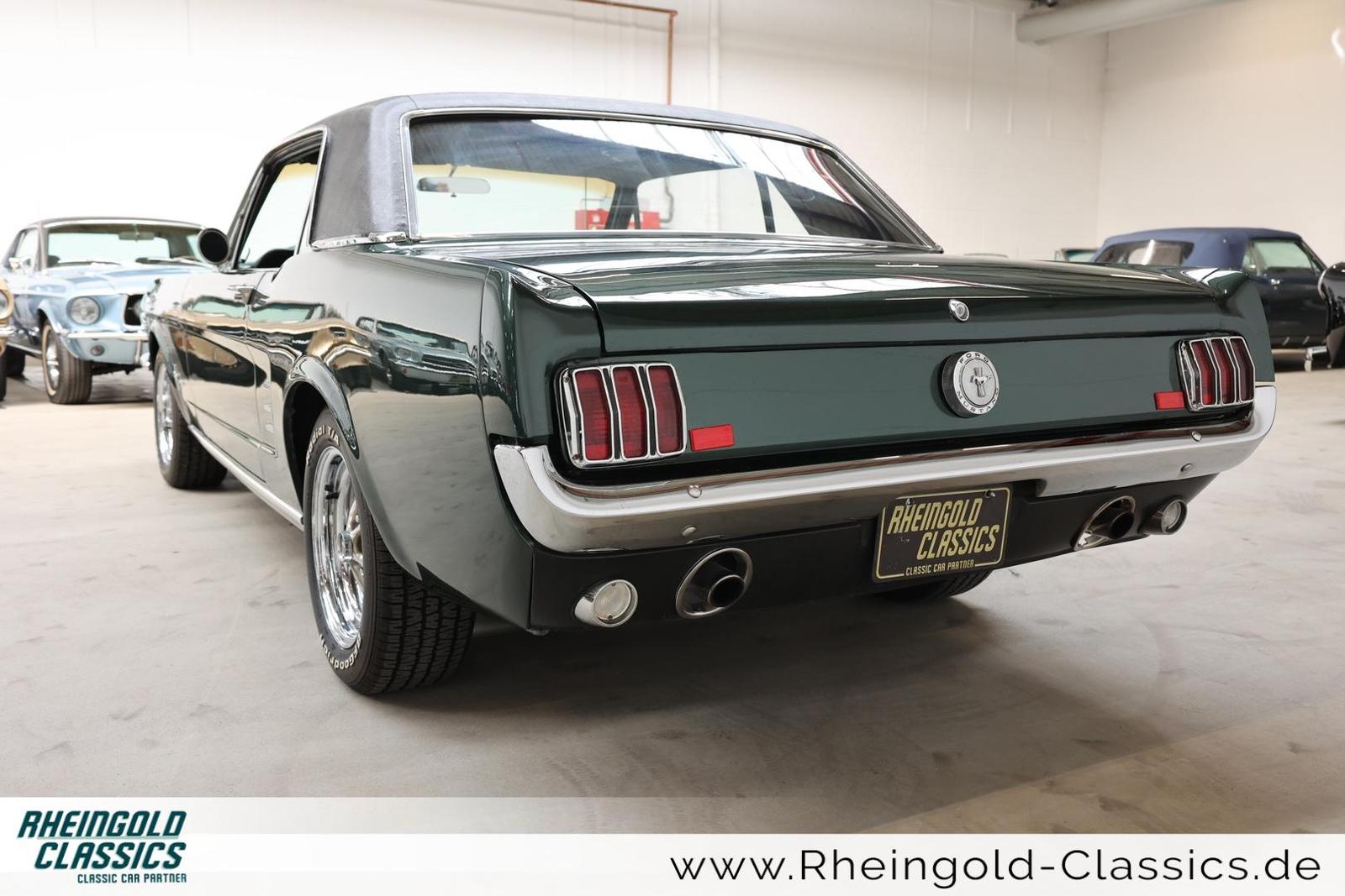 Ford Mustang 289 Coupé V8 Bullitt Green, Automatik