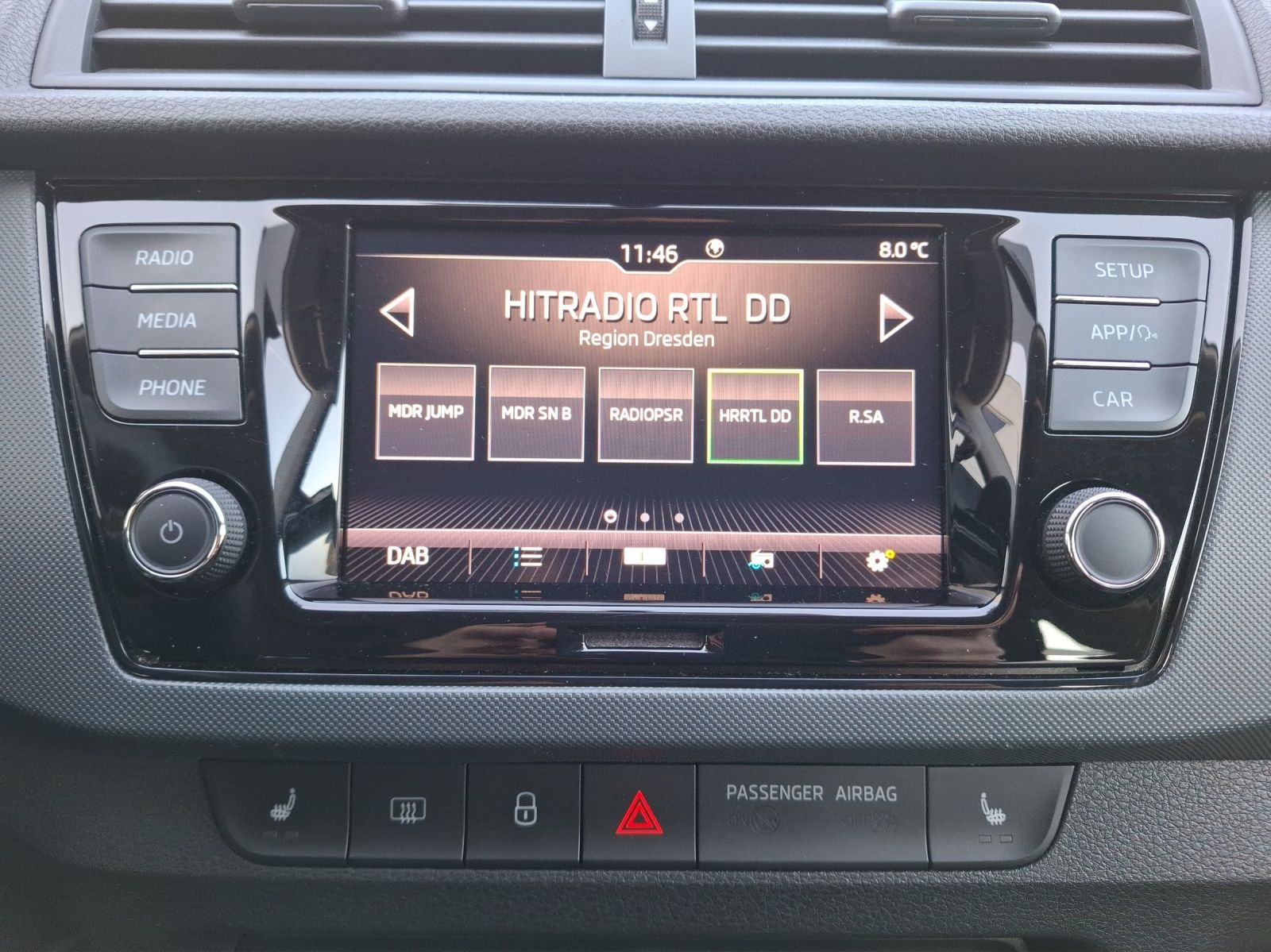 Fahrzeugabbildung SKODA Fabia Combi TSI Active Klima PDC SH LM