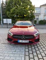 Mercedes-Benz CLS 220 d -Facelift -AMG Line*DISTR*360kam*Wides - rote Mercedes-Benz CLS-Klasse
