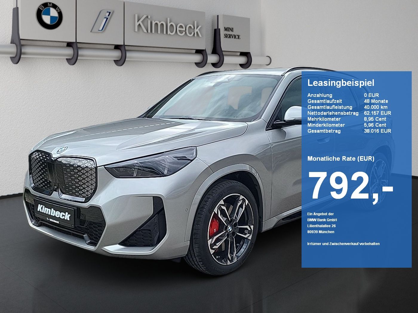 BMW iX1 xDrive30 M SPORT PRO LED ACC HeadUp 360° AHK
