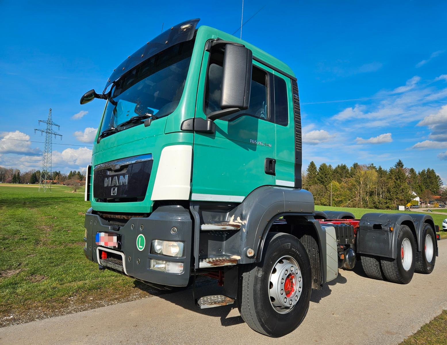 MAN TGS 26.440 Blatt/Luft Retarder 13.Tone Achse