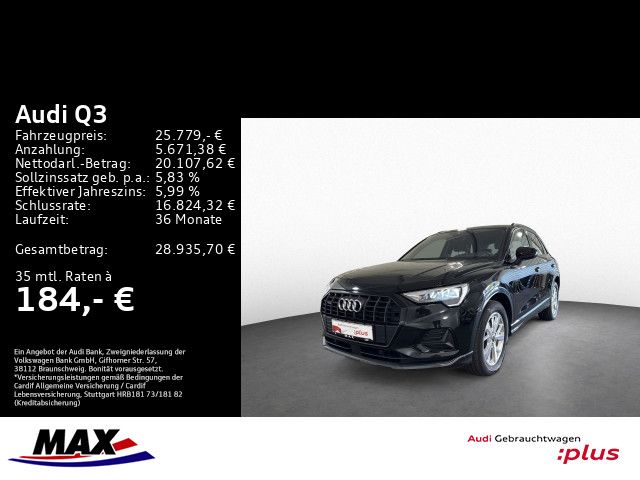 Q3 35 TDI QUATT ADVANCED LED+OPTIK+VCP+ALU+NAVI+