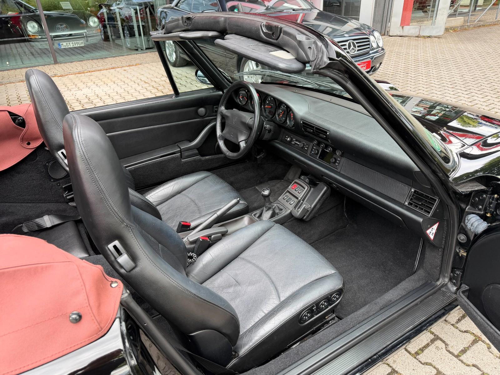 Porsche 993 C2 Cabrio 6-Gg.- 1.dt. Hd. PZ-Scheckheft