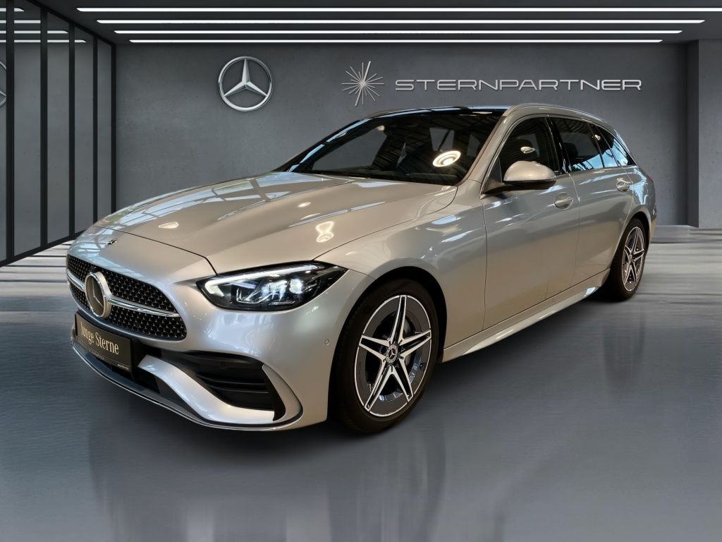 Mercedes-Benz C 200 d T AMG+AHK+PANO+BURMESTER+DISTRONIC