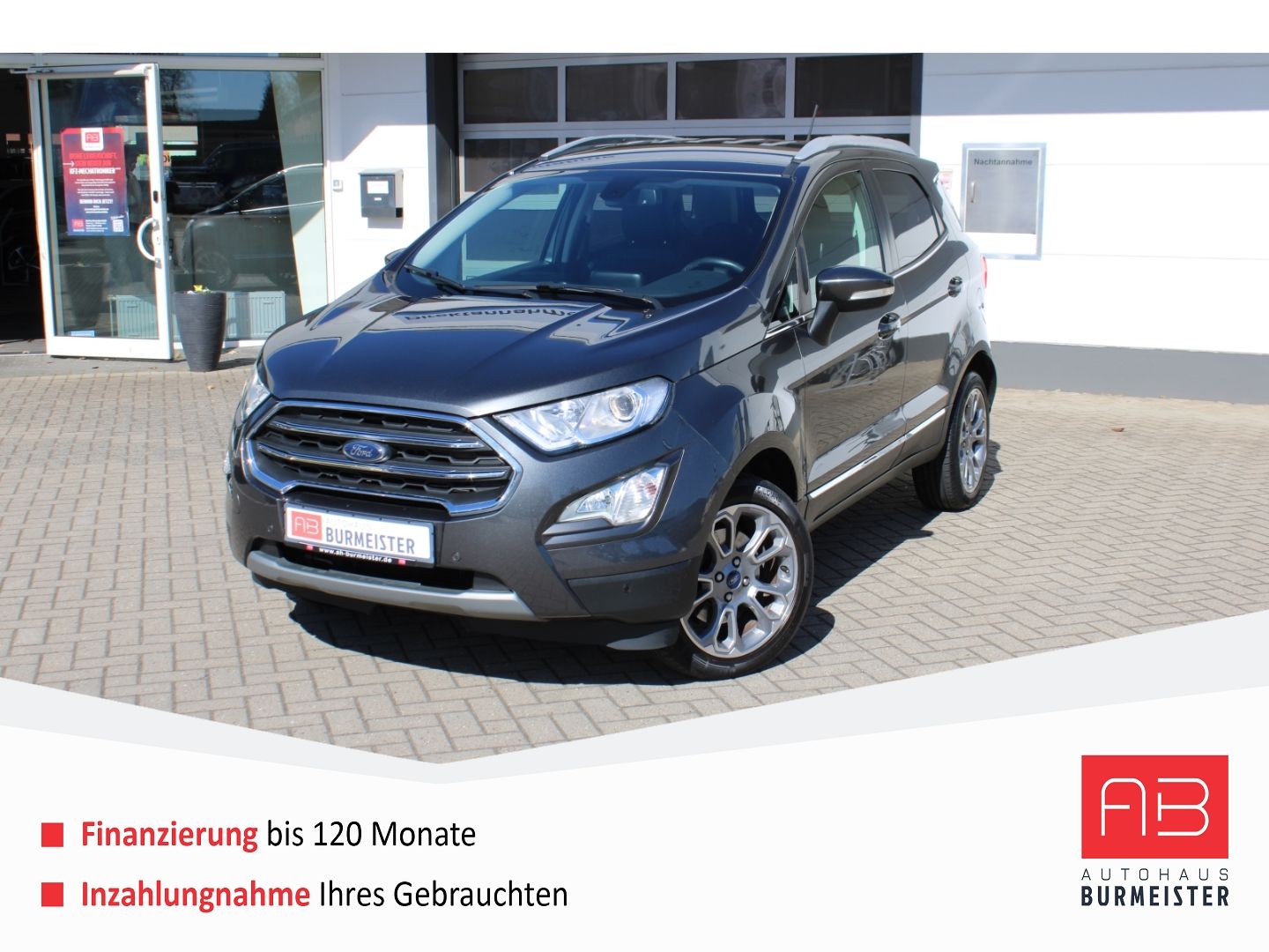 Fahrzeugabbildung Ford EcoSport Titanium WiPa RFK Tempomat  Android Aut