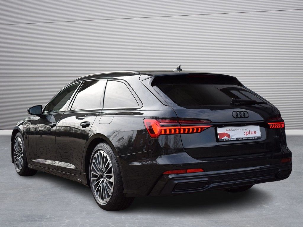 Audi A6 Avant 55 TFSI e qu S-tr. S-line Matrix Pano foto 3