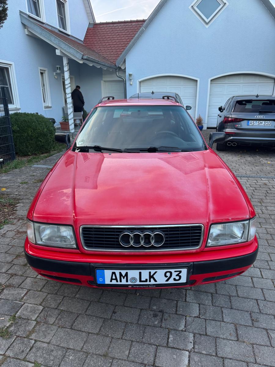 Audi 80 2.0 E  Avant Laserrot