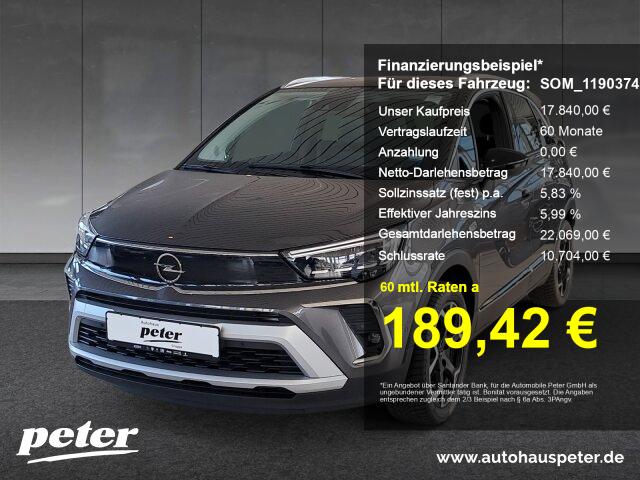 Opel Crossland 1.2 Turbo Ultimate Klimaautomatik Alca