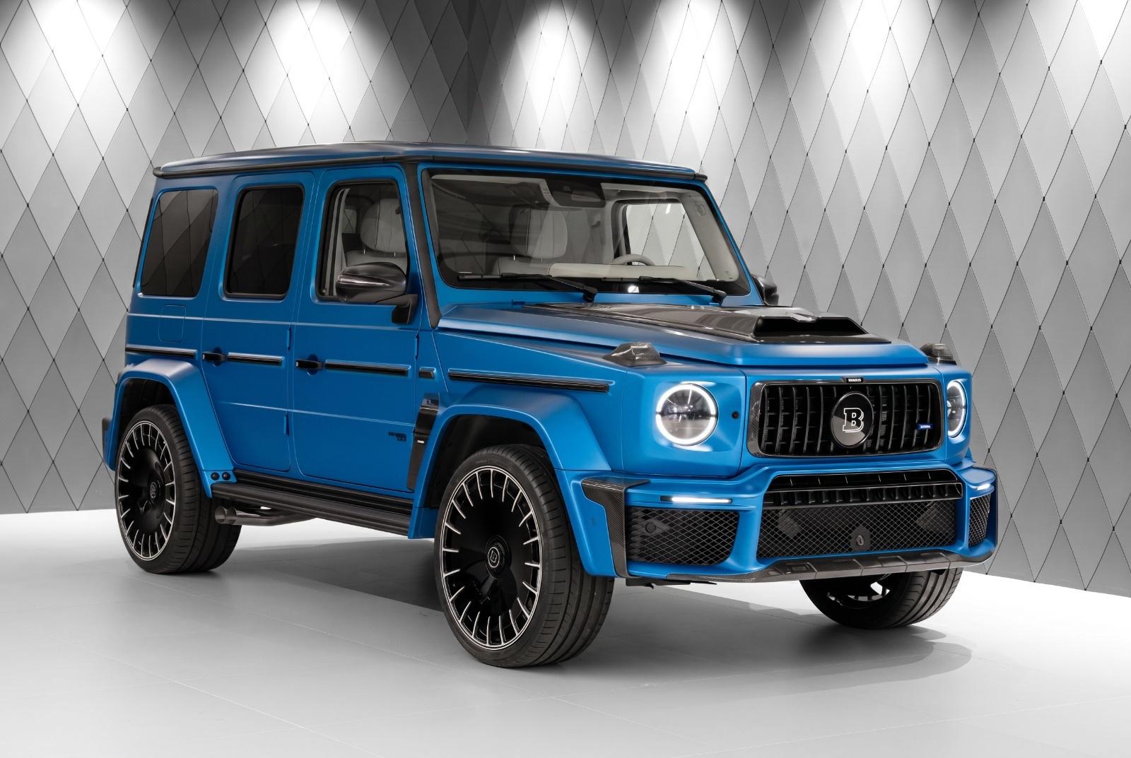 Mercedes-Benz G 63 AMG BRABUS G 700 MATT BLUE / BEIGE CARBON