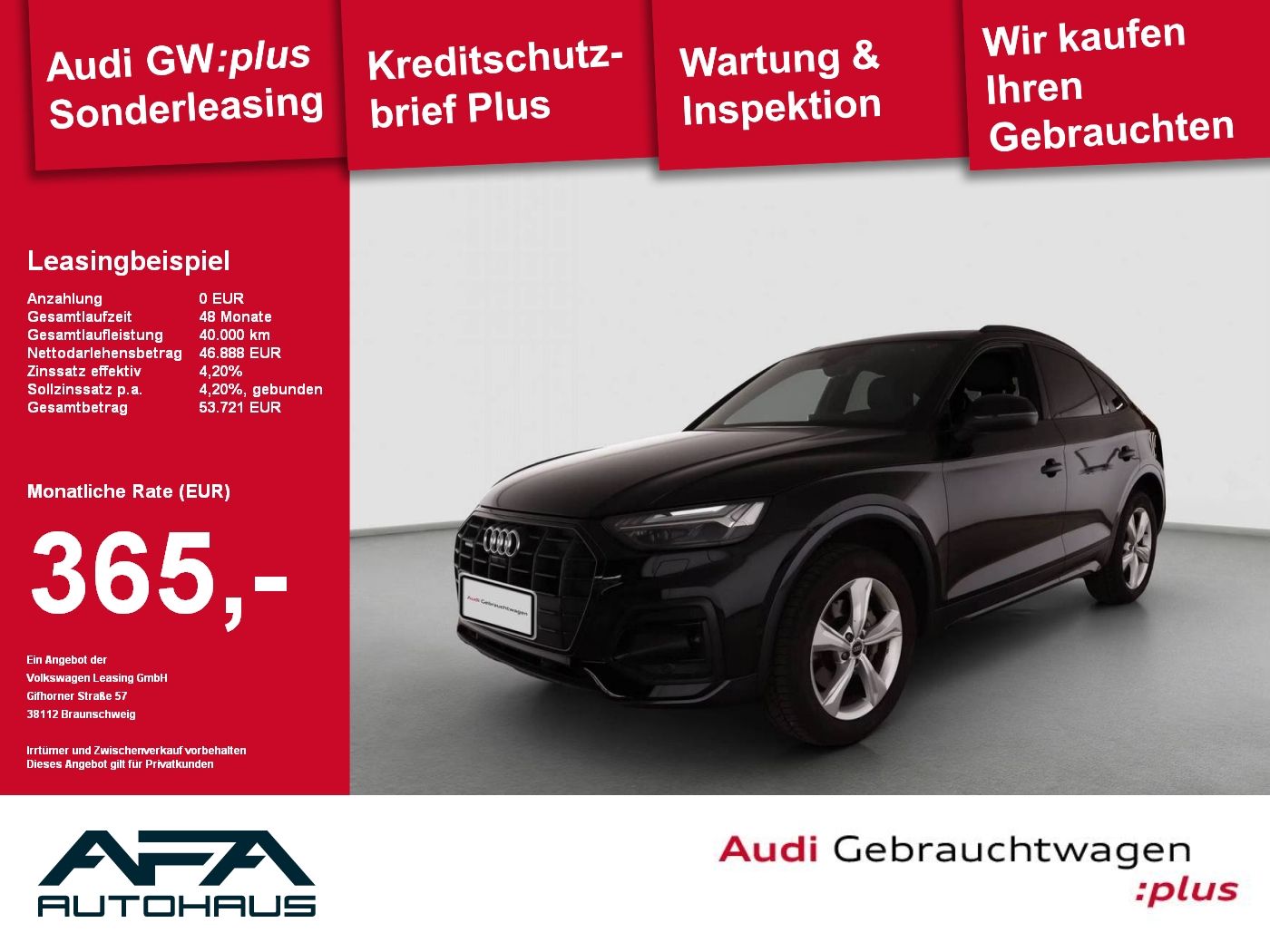 Audi Q5 Sportback 40 TFSI qu. S tronic AHK*Pano*Matri