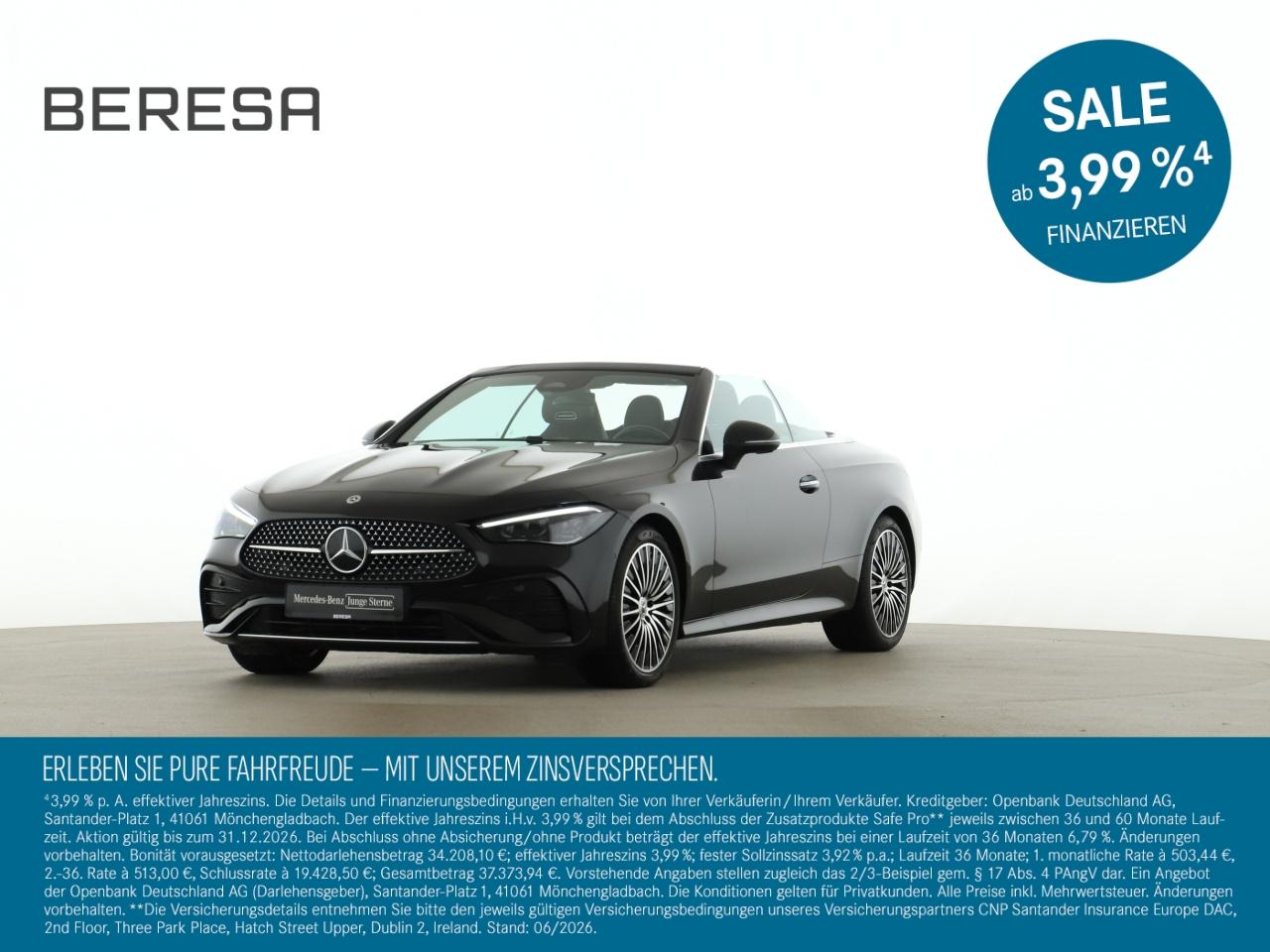 Mercedes-Benz CLE 200 Cabriolet AMG CarPlay Ambiente Memory