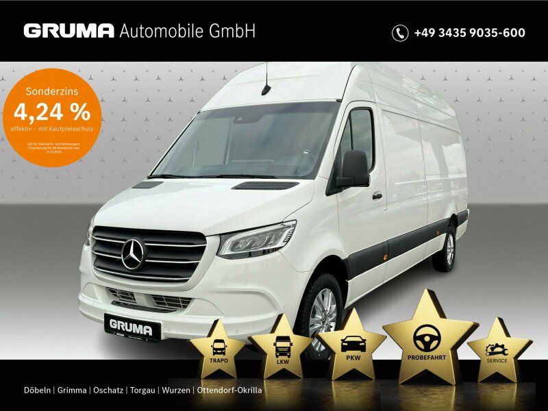 Mercedes-Benz Sprinter 319 CDI Superhochdach L3H3 LED+NAVI+DIS
