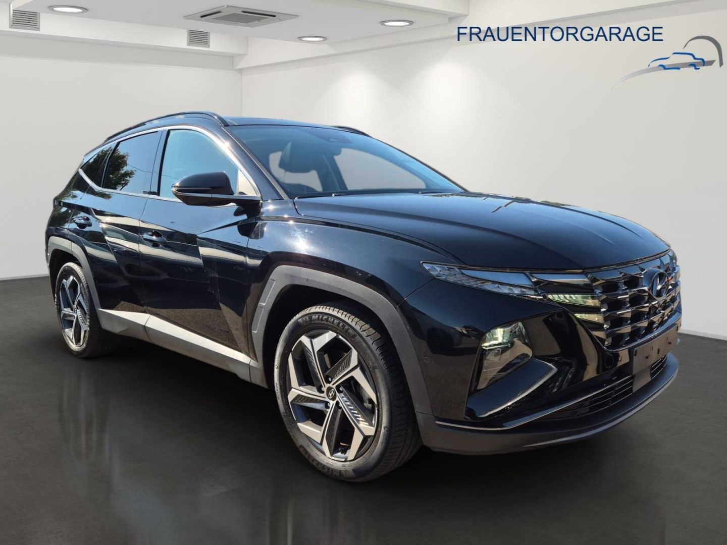 Fahrzeugabbildung Hyundai Tucson Prime Hybrid 4WD El. Panodach Navi Leder