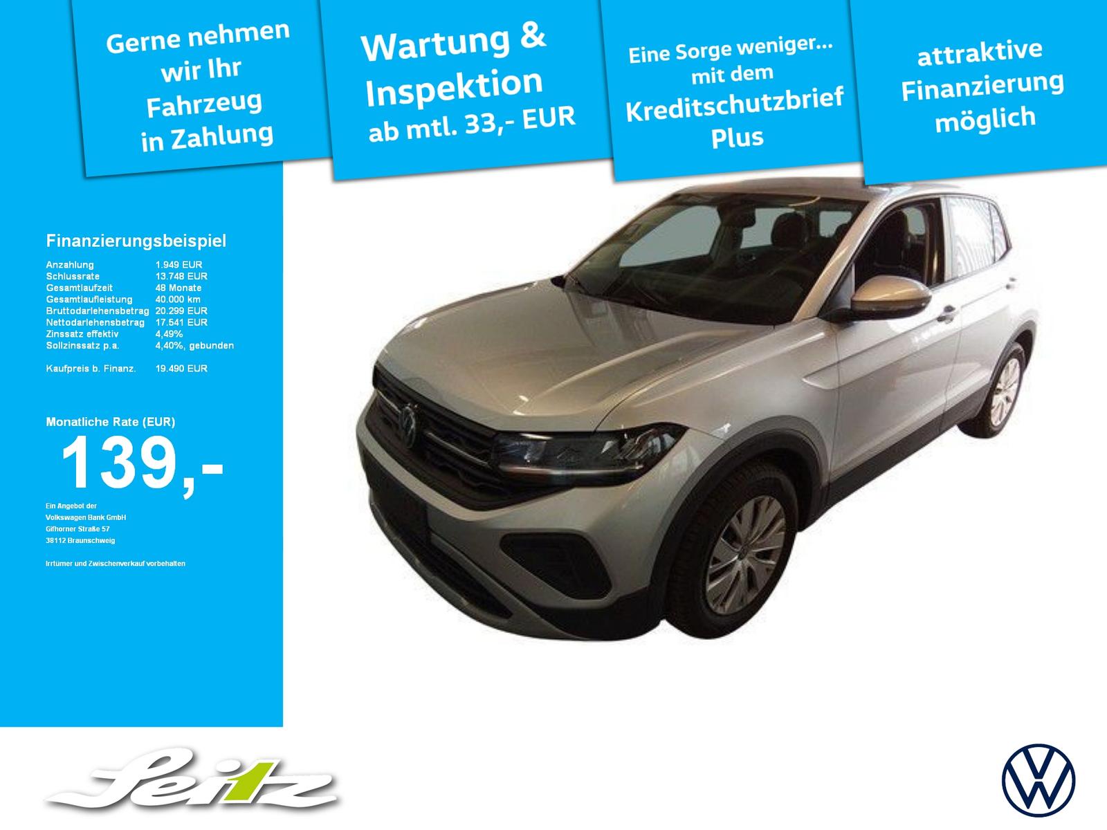 Volkswagen T-Cross 1.0 TSI *LED*PARKSENSOR*SITZHZG*APPCON*