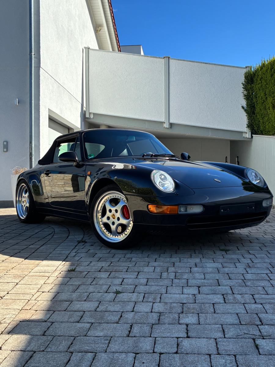 Porsche 911 993 Carrera Cabriolet 1995 Schalter 139tkm  