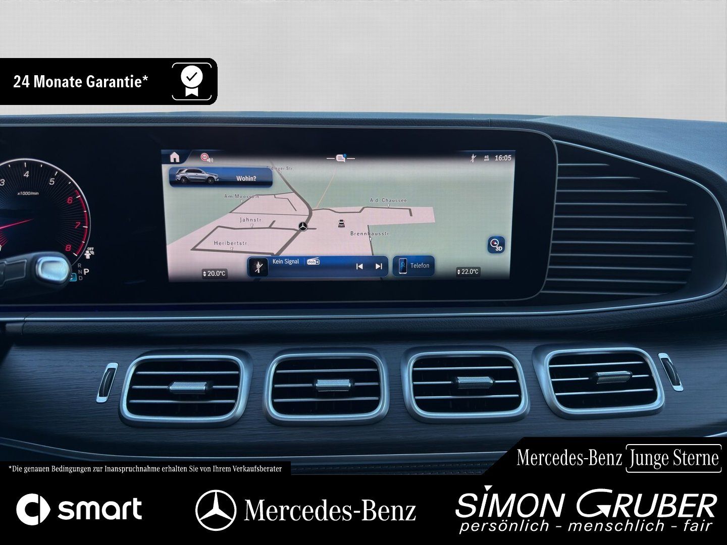 Fahrzeugabbildung Mercedes-Benz GLE 450 4M AMG Night Pano Standhzg Burm Airmatic