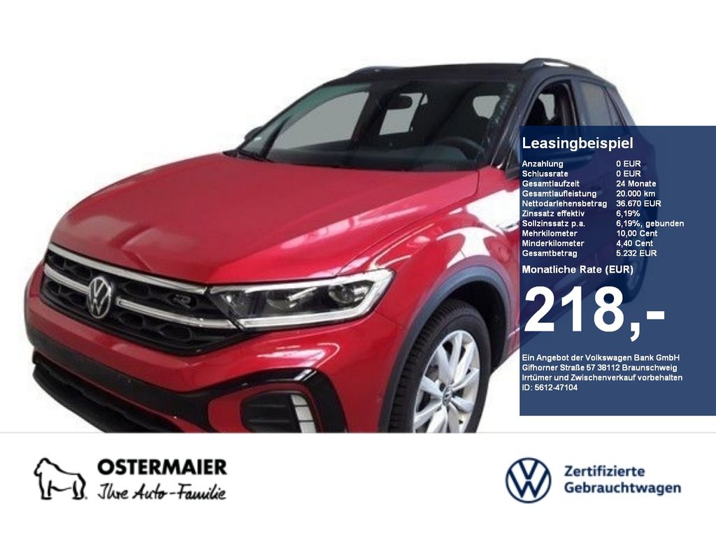 Volkswagen T-Roc R-LINE BLACK STYLE 2.0TDI 150PS DSG 4M ACC