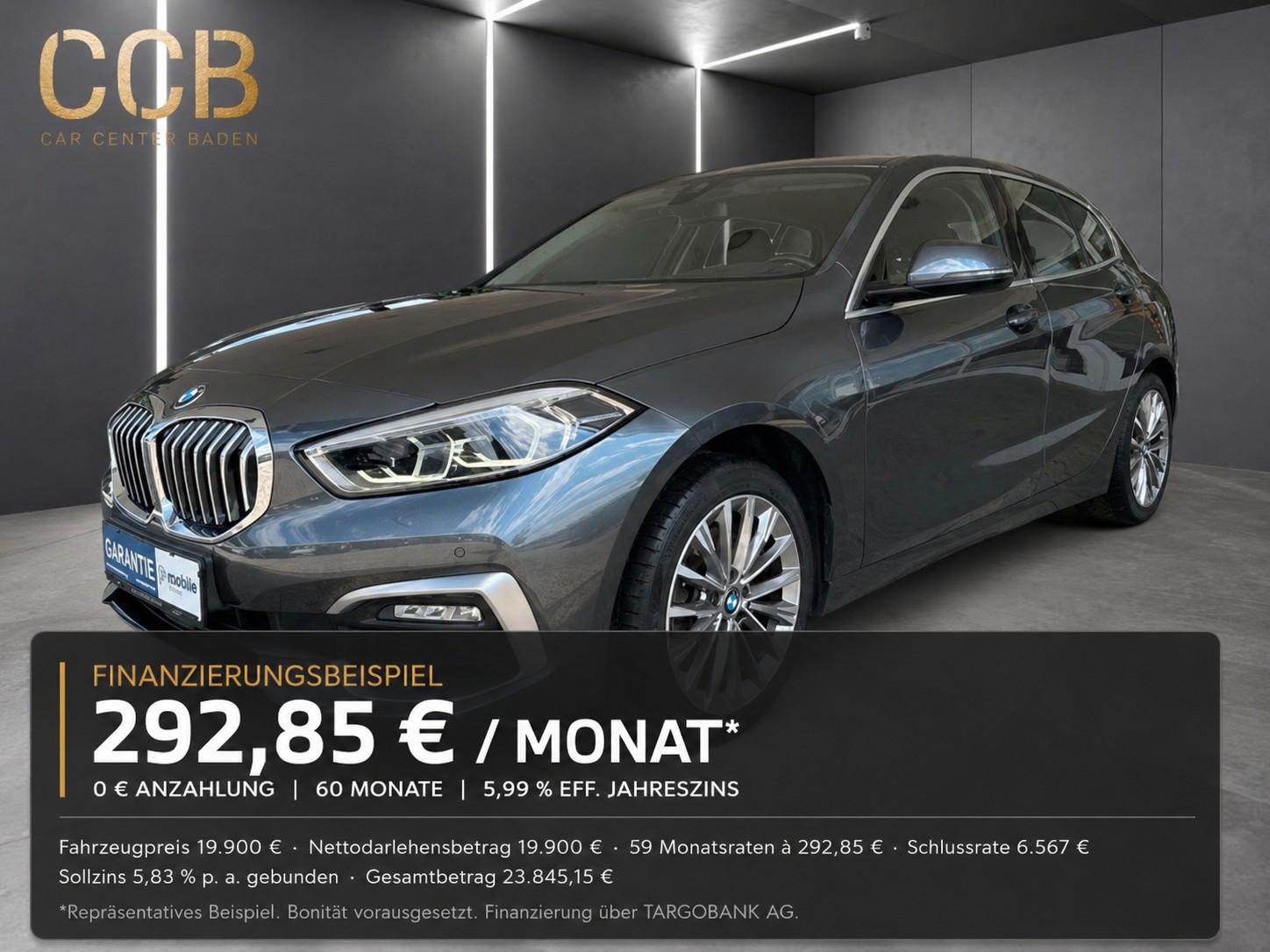 BMW 118i Luxury Line/Tempomat/Navi/259€Finanzierung