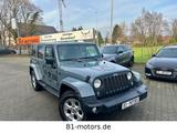 Jeep Wrangler Unlimited Sahara*Leder*AHK*Hardtop*TOP* - graue Jeep Wrangler