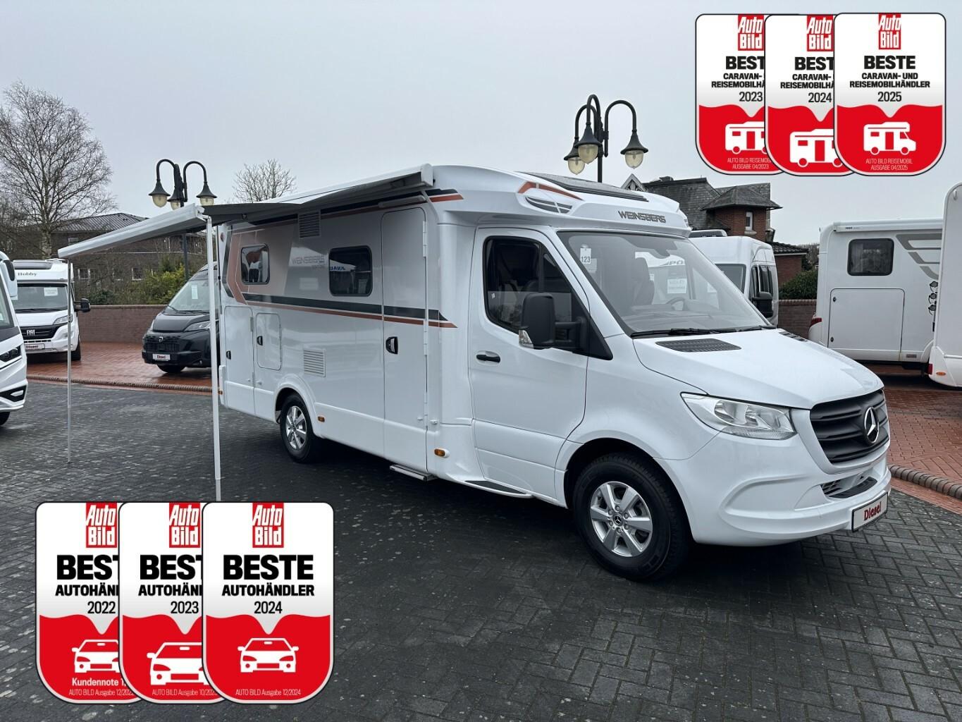 Weinsberg CaraCompact 640 MB Mercedes Pepper +SAT/TV+Kamer