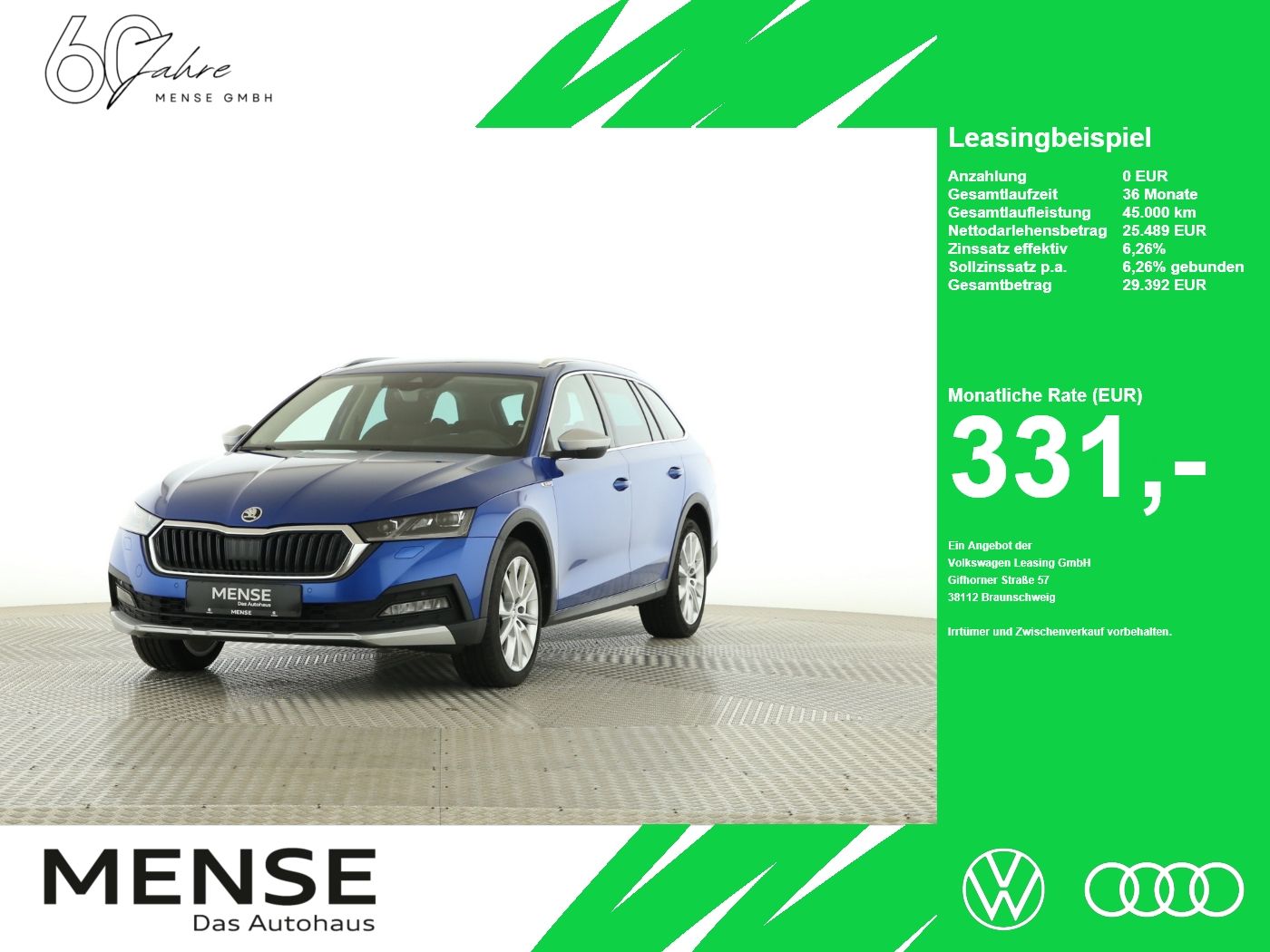 Skoda Octavia Combi Scout 2.0l TDI 147kW 7-Gang-DSG 4x