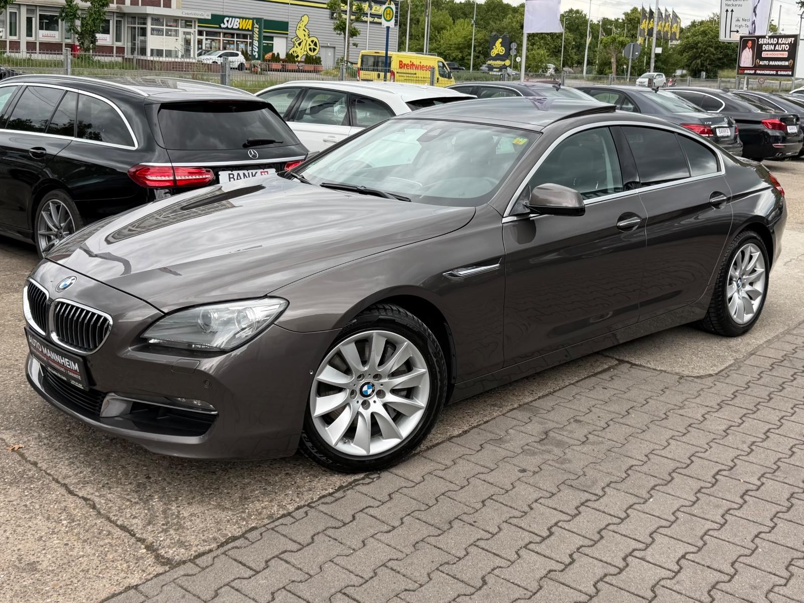 BMW 640d Gran Coupé 313PS*2.Hnd*Vollschckheft*TÜVNEU