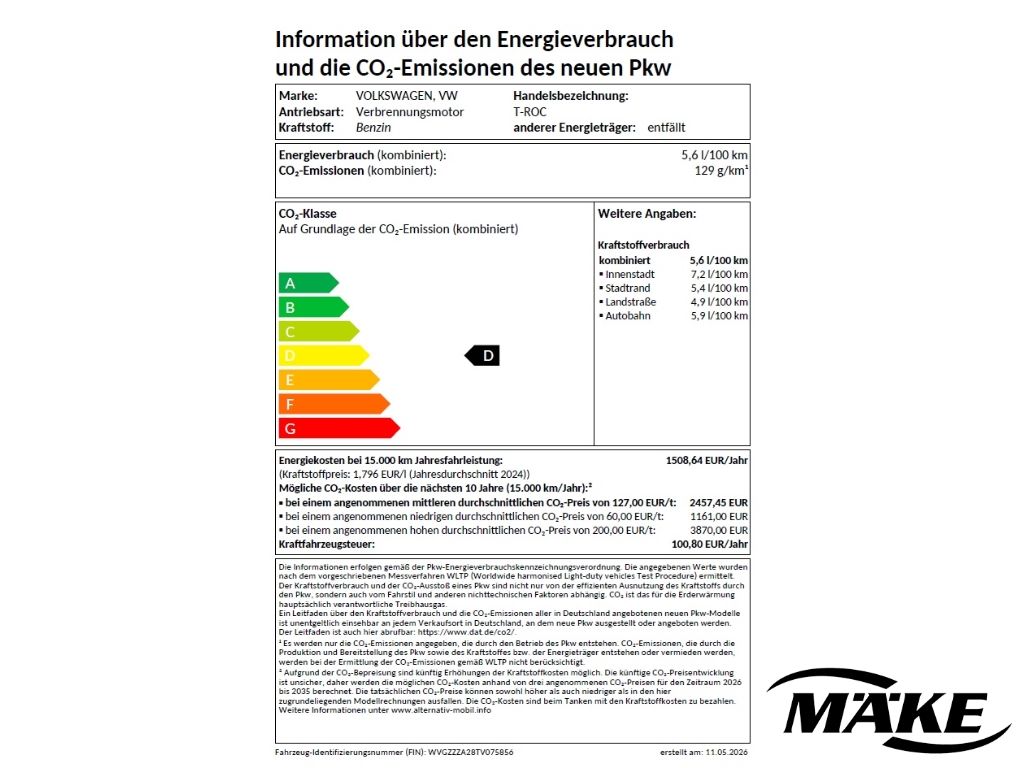 T-Roc Style 1.5eTSI DSG DCC AHK IQ.L RFK 360 PLA