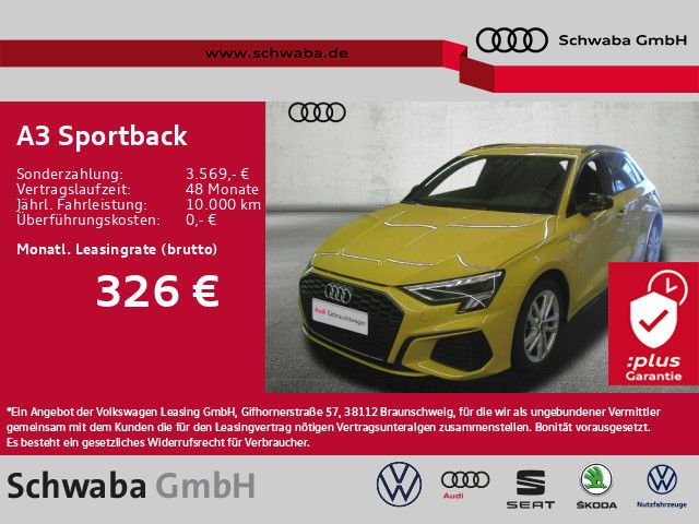 Audi A3 sportback 40 TFSI e 2x S line*LED*ACC*8-fach