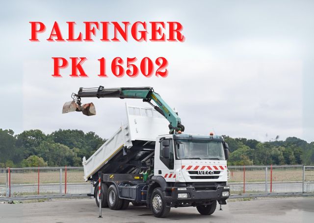 Iveco TRAKKER 360 * Kipper 5,20m* PK 16502 / FUNK*6x4