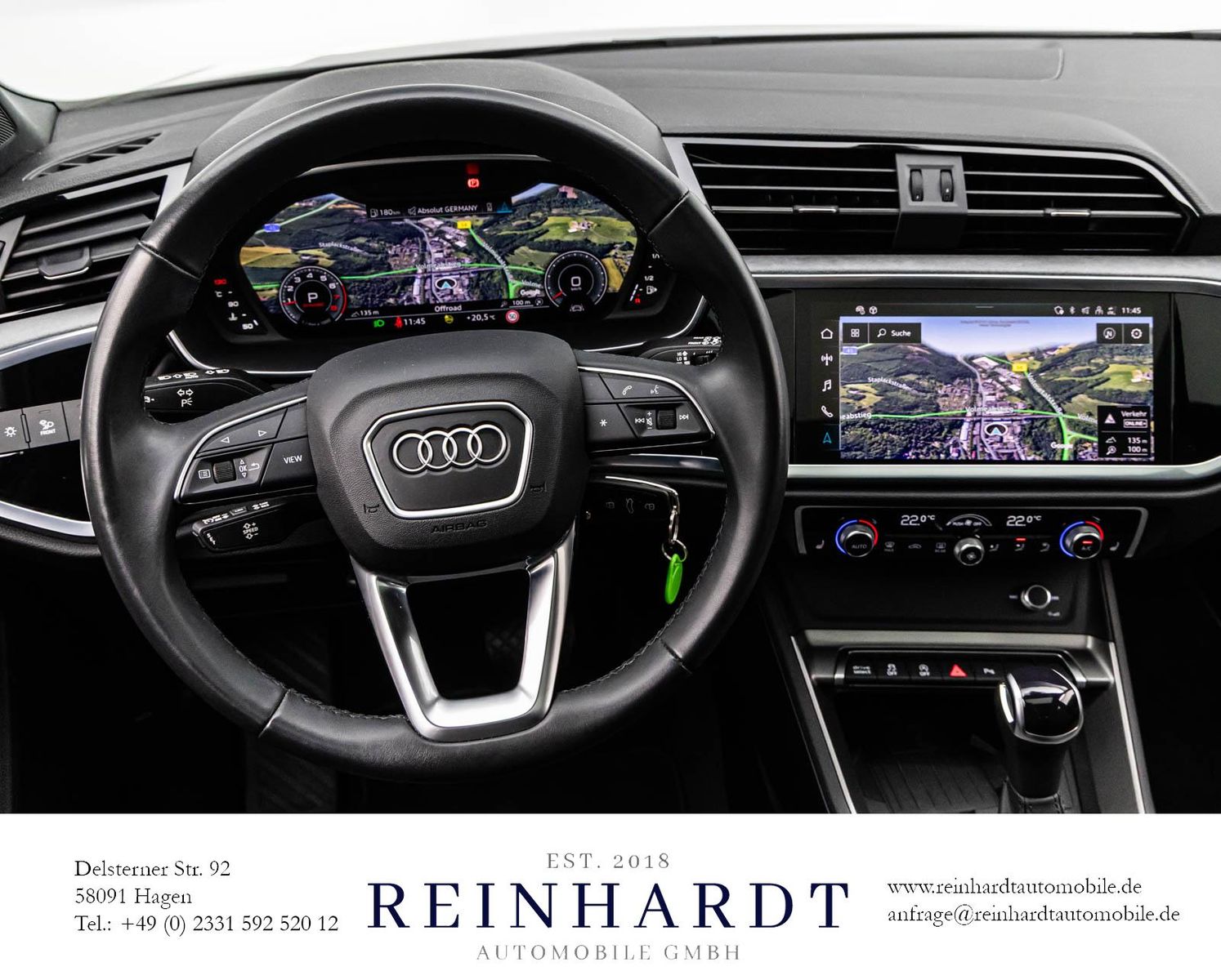 Audi Q3 40TFSi Q SPORTBACK 2x S LINE BLACK/PANO/360 foto 21