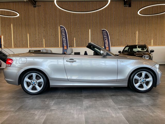 BMW 120 Baureihe 1 Cabrio 120d *LEDER*NAVI*PDC*TEMPO