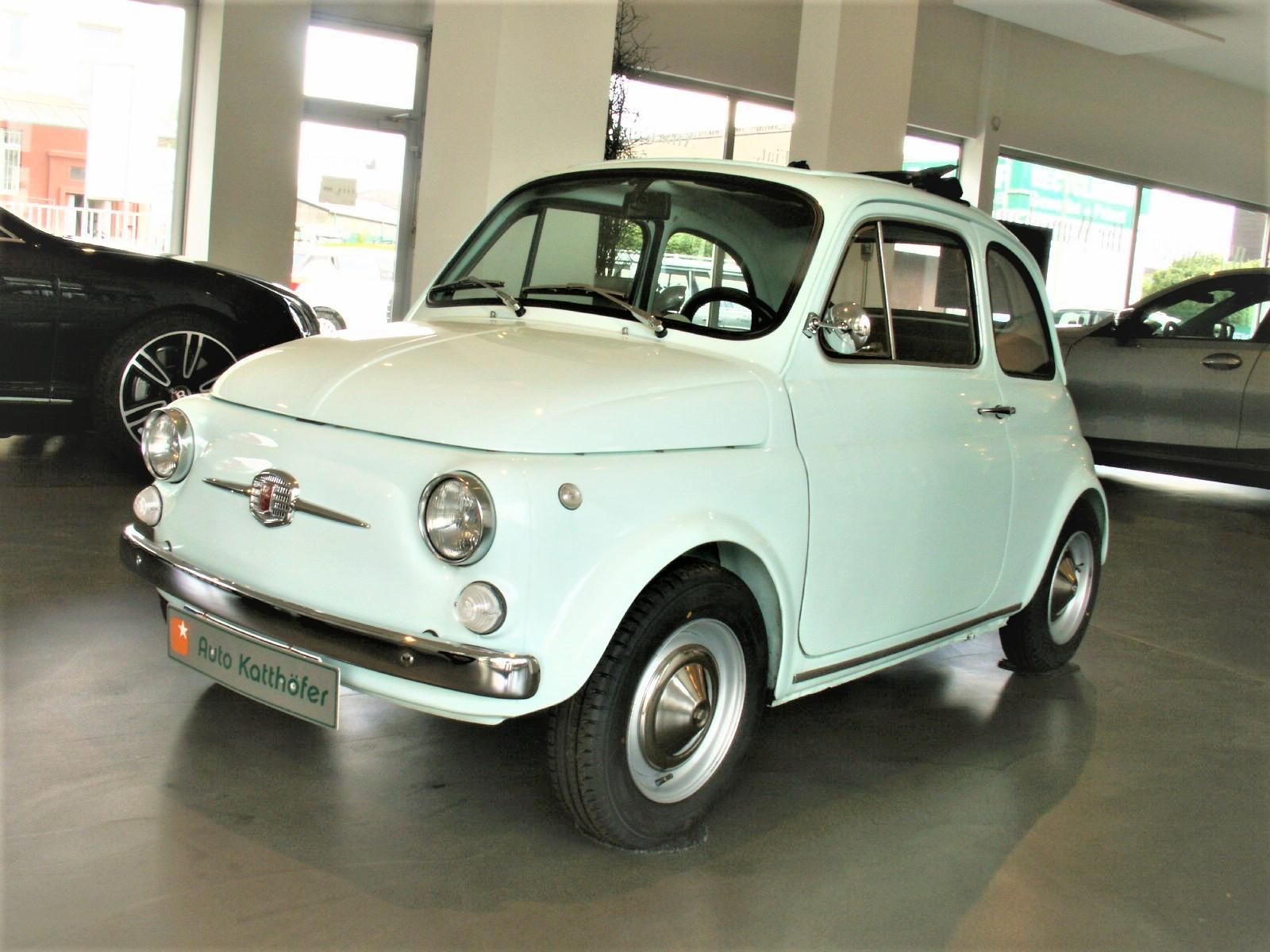 Fiat 500 Oldtimer mit  H-Kennzeichen Top-restauriert