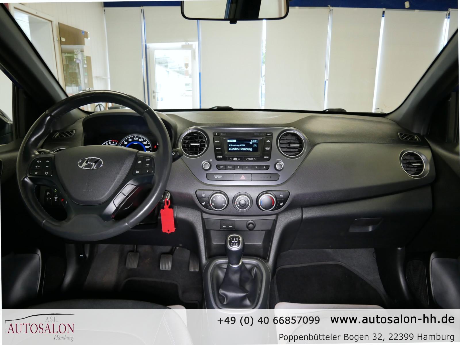 Hyundai i10 Passion*1Vorb*Servicege*Sitz&Lenkradhzg.*Blu