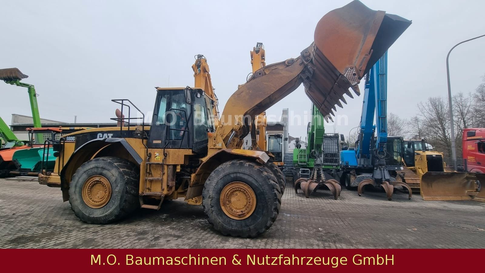 Fahrzeugabbildung CAT 980 G / AC / ZSA / Waage / Half Steering /