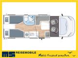 Chausson 627 TITANIUM / -2026- / 165PS-8G. / EINZELBETTEN - Chausson Teilintegrierter