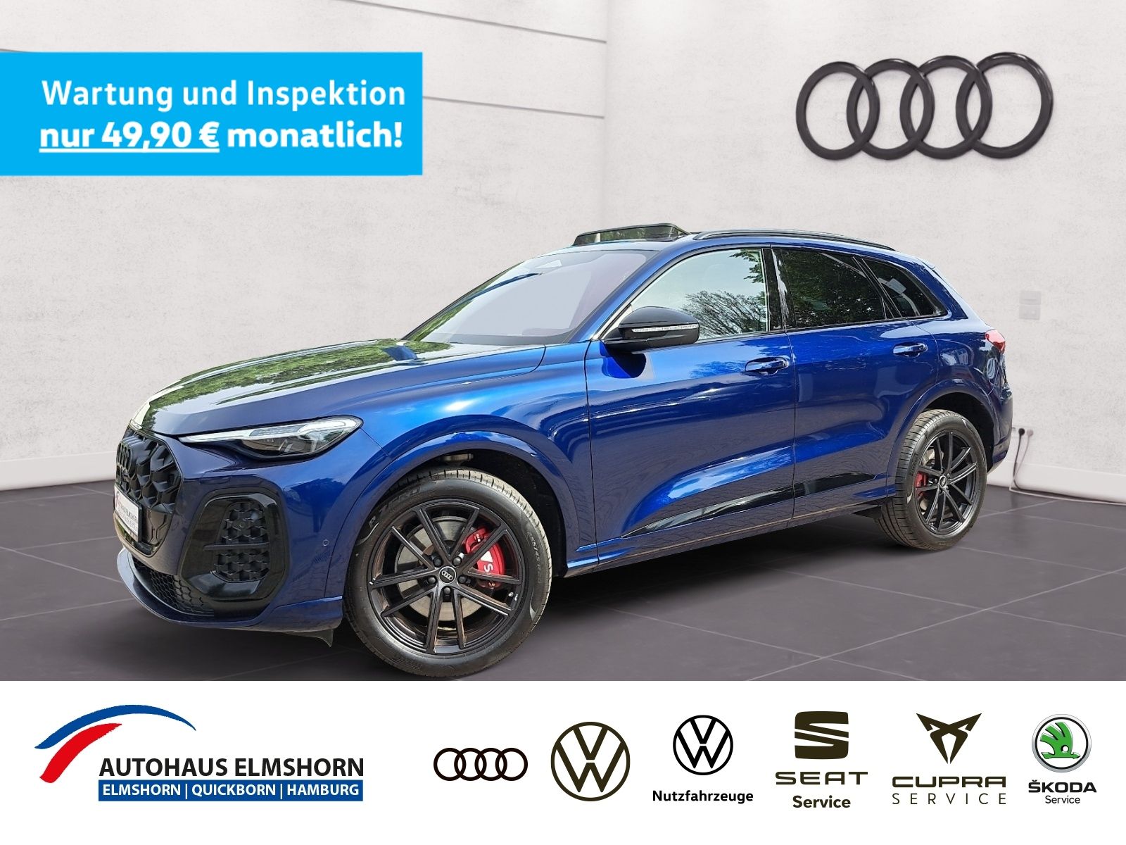 AUDI SQ5 TFSI quattro S tronic PANO HEAD 4xKAM B&amp;O MA