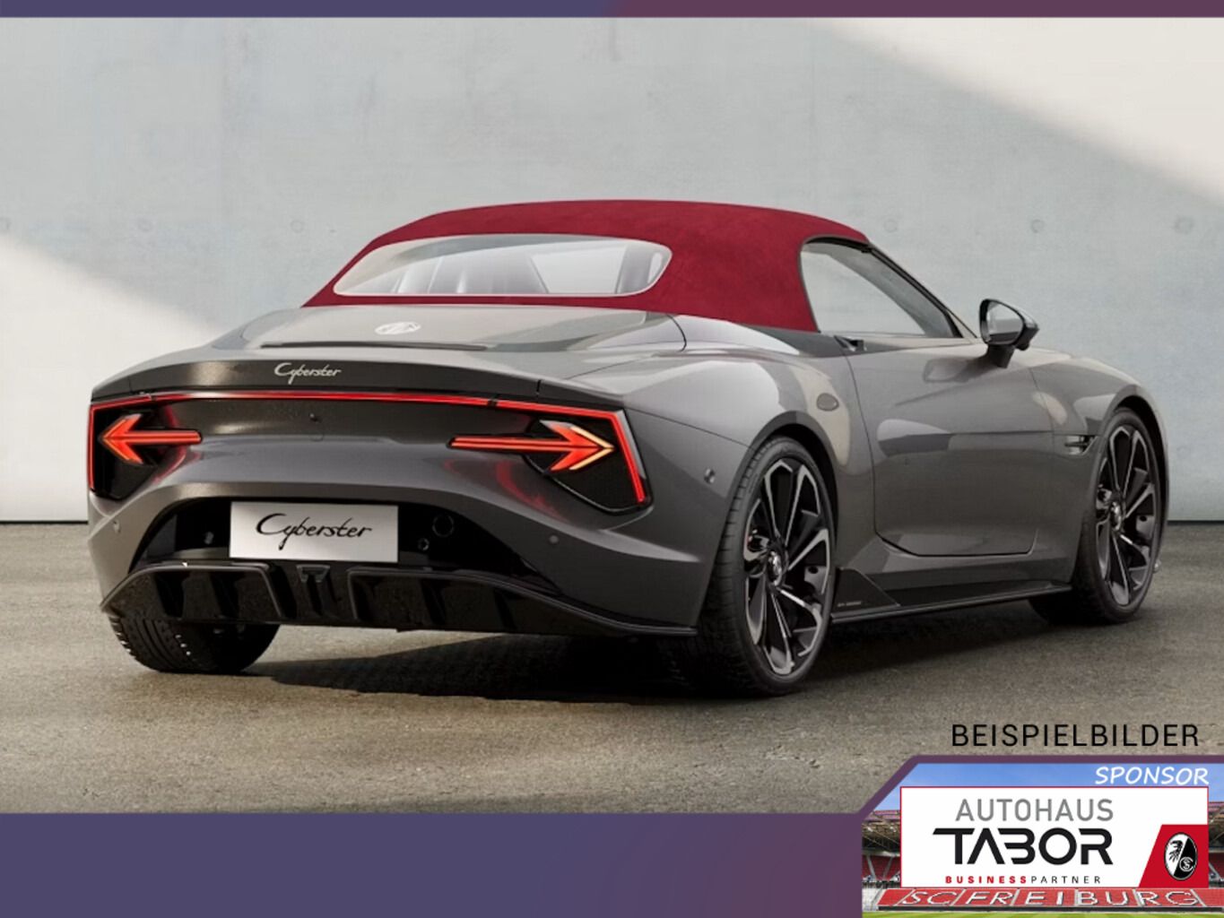 MG Cyberster XPower 77kWh AWD ACC Bose UVP-15%* imagem 3