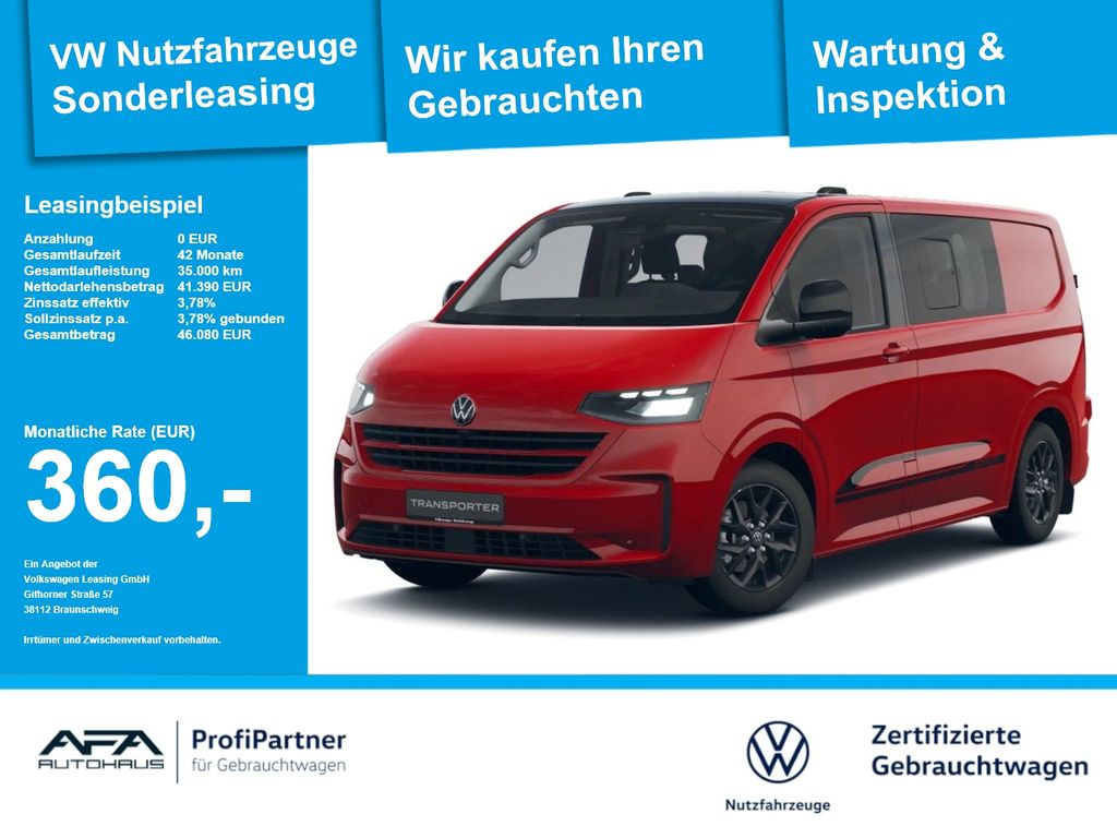 Volkswagen T7 Transporter e Kasten Plus Edition 6Sitze*Navi