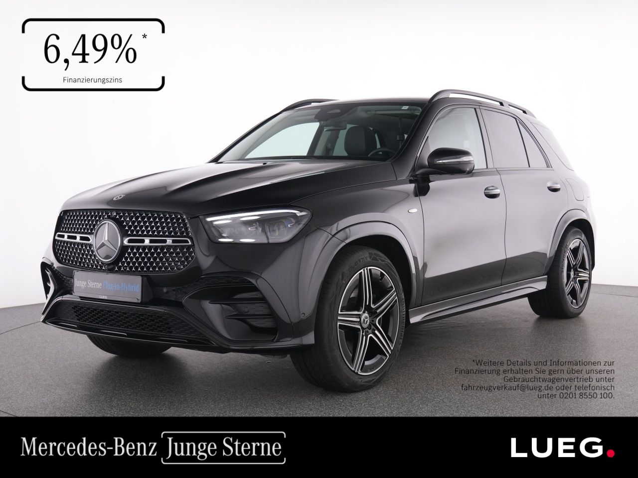 MERCEDES-BENZ GLE 350 de 4M AMG+MBeam+AHK+Pano+Sound+Airm+Mem+