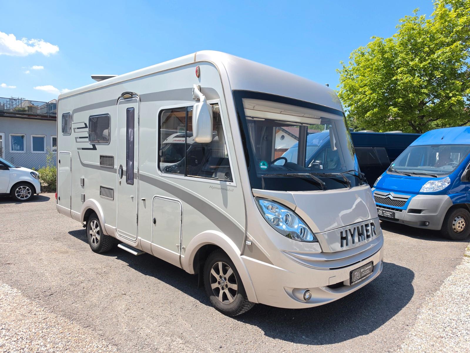 HYMER / ERIBA / HYMERCAR B504*1HAND*FIAT*HUBBETT*FESTBETT*KLIMA*SAT*SOLAR