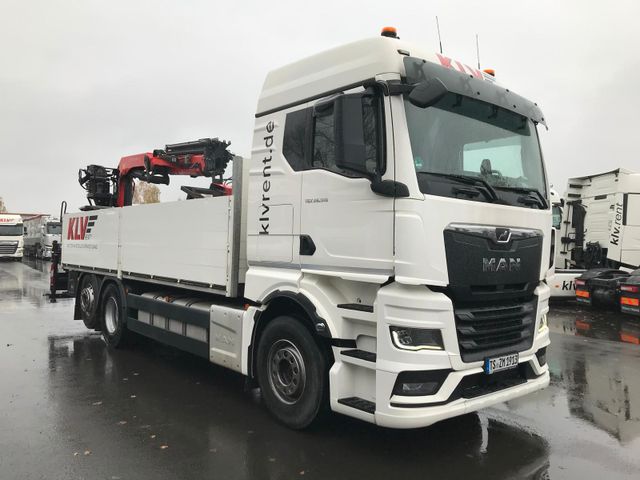 MAN TGX 26.510 6x2 Bau PK 21.503 hydr.4 Ausschübe