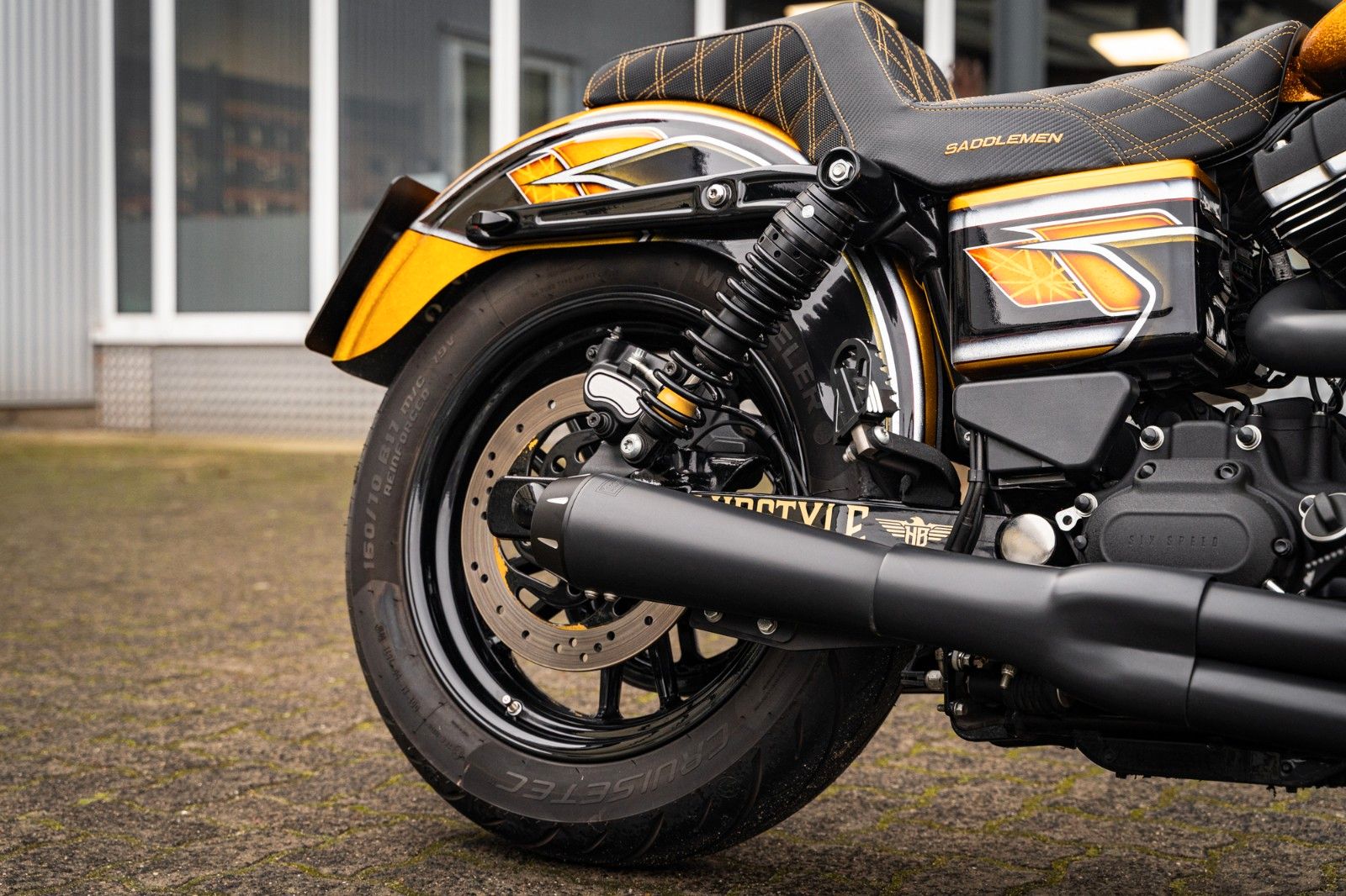 Fahrzeugabbildung Harley-Davidson Dyna Street Bob Ltd. Heinz Bikes Clubstyle 1of1