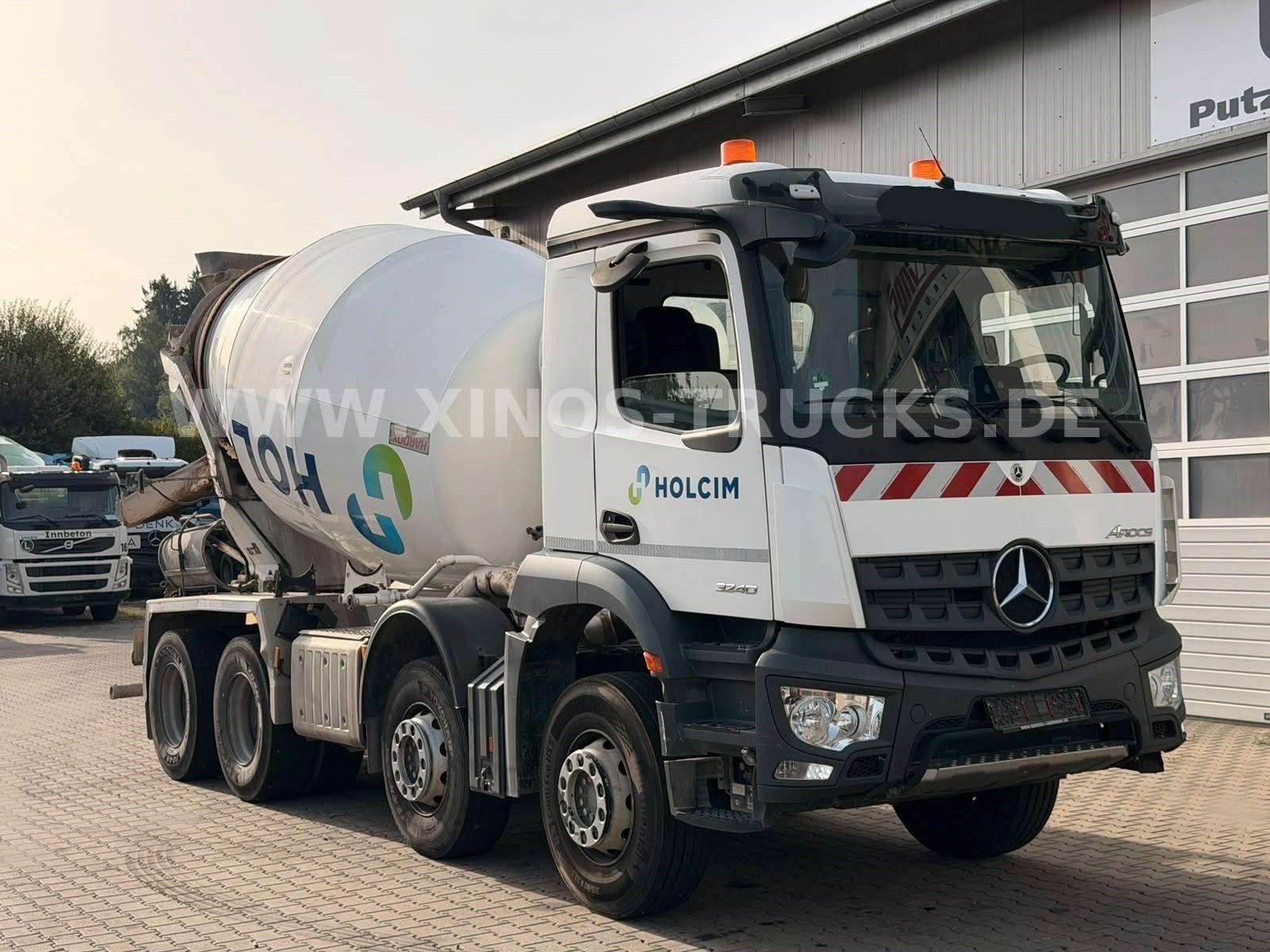 Mercedes-Benz Arocs 3240 Stetter 9M3 Hardox  E6D 160.000km