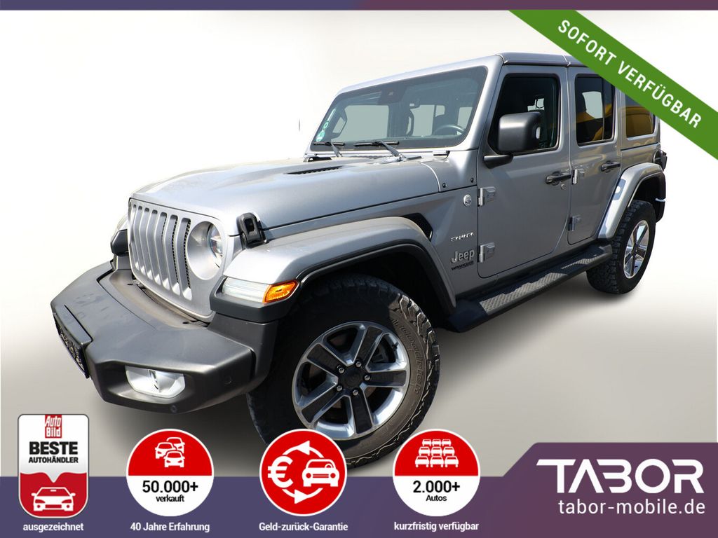 Jeep Wrangler 2.0 T-GDI 272 A8 4x4 Sahara LED Leder