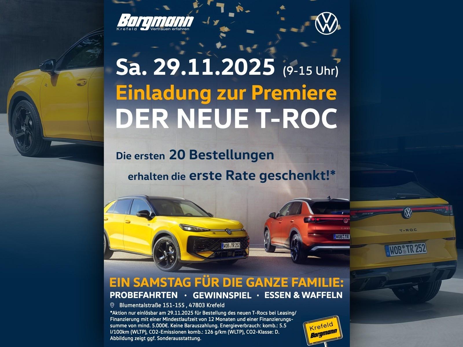 Volkswagen T-Roc TSI 1.5 eTSI 110 kW Life LED ACC KAMERA, миниатюра 3