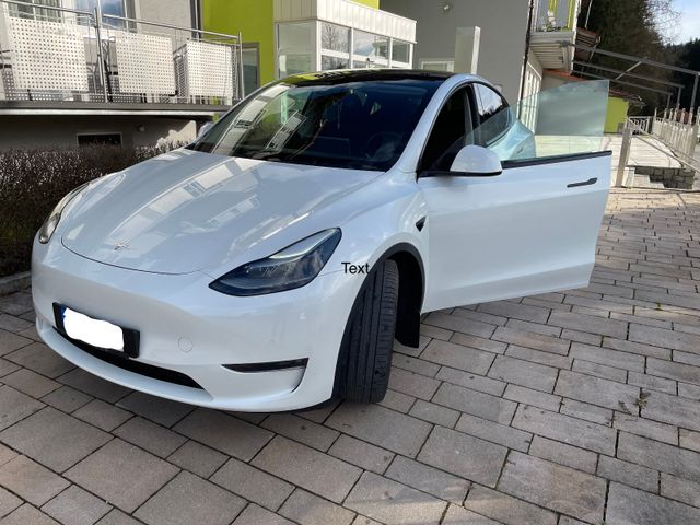 Tesla Model Y Performance mit AHK/ Mwst. ausweisbar