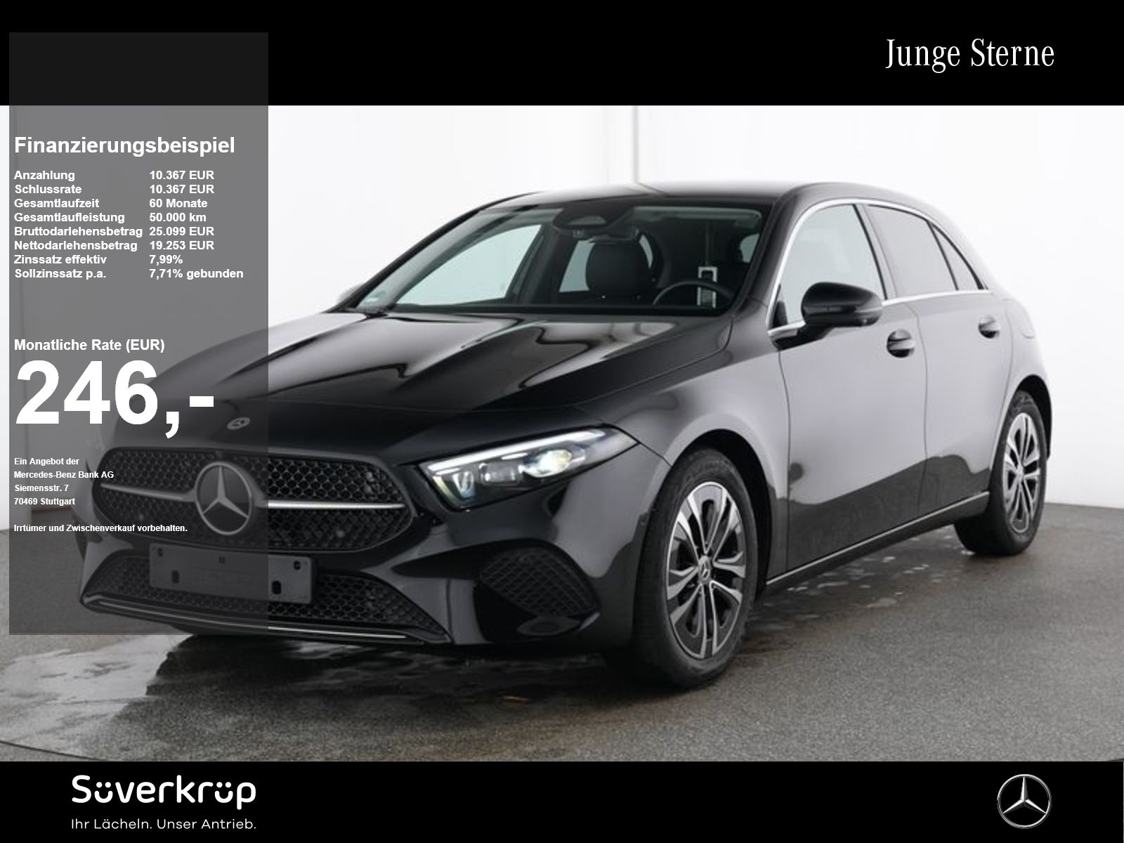 Mercedes-Benz A 200 d PROGRESSIVE MULTI 360 AHK KAMERA SPUR foto 1