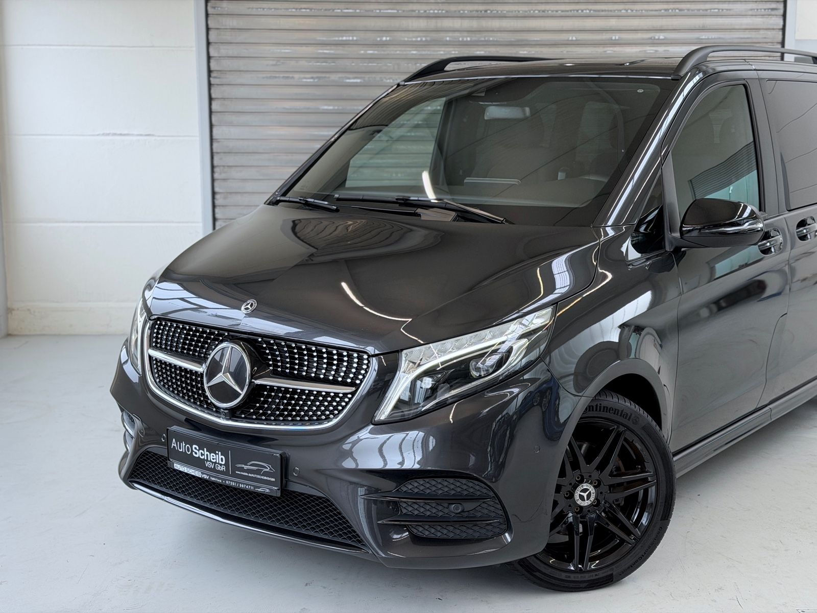 Mercedes-Benz V250d lang AMG-Line MBUX Kamera LED Night foto 2