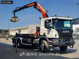 Scania P360 6X4 Palfinger PK16001K Crane + 10m3 2-way t - Offers