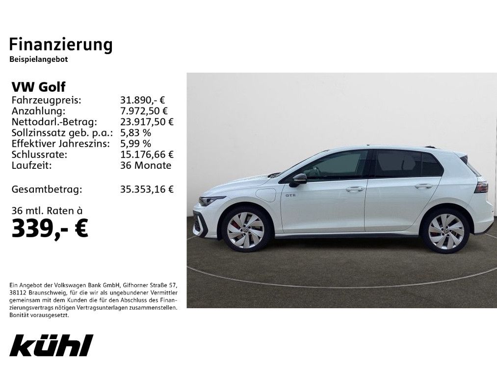 Volkswagen Golf VIII 1.5 eHybrid GTE foto 2